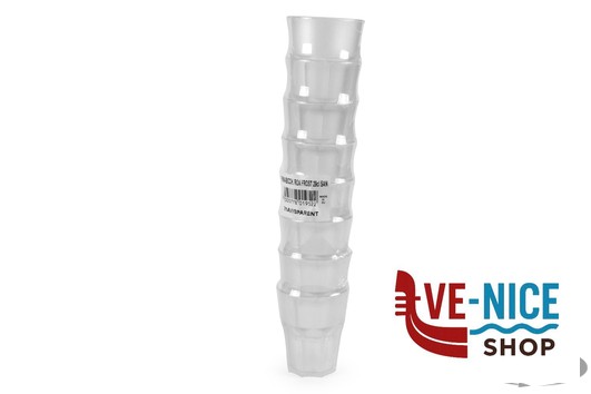 plastica BICCHIERE ROX FROST CL 29 CONFEZIONE 8 PEZZI IN SAN TRASPARENTE SATINATO BREVETTI WAF - immagine 2