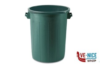 pattumiere BIDONE PORTA IMMONDIZIA VERDE LT.70 CM 45X60- SENZA COPERCHIO - 25088 STEFANPLAST