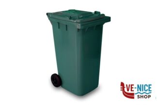 pattumiere BIDONE RACCOLTA DIFFERENZIATA LT.120 VERDE 1-120-5VES MOBIL PLASTIC