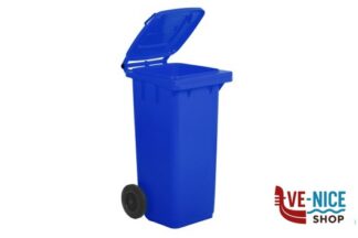 pattumiere BIDONE RACCOLTA DIFFERENZIATA LT.120 BLU MOBIL PLASTIC