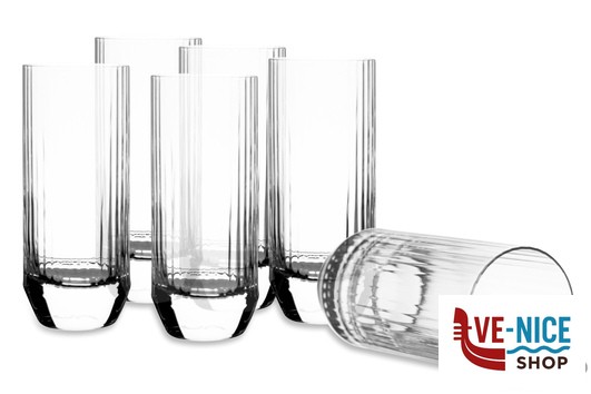 vetro BIG TOP - CONFEZIONE 6 BICCHIERI HIGHBALL CL 30 64132 NUDE PASABAHCE