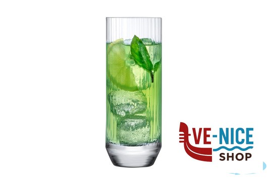 vetro BIG TOP - CONFEZIONE 6 BICCHIERI HIGHBALL CL 34 64142 NUDE PASABAHCE - immagine 3