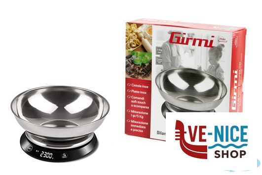 bilance pesa alimenti BILANCIA CUCINA ELET.1G-5KG CON CIOTOLA PS8400 TREVIDEA - immagine 4