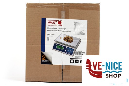 professionali BILANCIA CUCINA DIGITALE INOX 20KG 033290 EVA - immagine 4