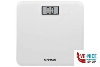 bilance pesapersone BILANCIA PESAPERSONE EFFETTO PELLE 100GR-180KG COLORI ASSORTITI BIANCO-MARRONE-NERO TREVIDEA