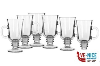 vetro BILL WARM-CONFEZIONE 6 BICCHIERI CON MANICO BEVERAGES CL. 24 PER IRISH COFFEE B.V.KONINKLIJKE NEDERLANDSCHE GLASFABRIEK LEERDAM