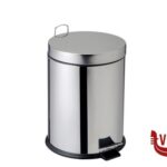 pulizia-igiene BIN 304-PATTUMIERA A PEDALE INOX AISI 304 BRILLANTE 14L CM 27 H 38     906712 MEDIAL INTERNATIONAL SPA SOCIO UNICO