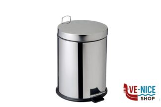 pulizia-igiene BIN 304-PATTUMIERA A PEDALE INOX AISI 304 BRILLANTE 14L CM 27 H 38 906712 MEDIAL INTERNATIONAL SPA SOCIO UNICO