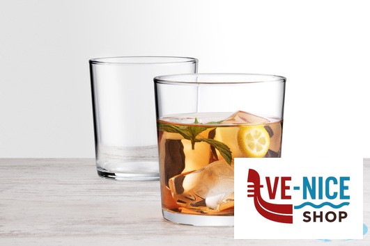 bicchieri acqua BISTRO BAR - CONFEZIONE 12 BICCHIERI DOF CL 38 IN VETRO TEMPERATO PASABAHCE - immagine 2