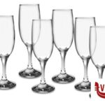 calici e flute spumante BISTRO - CONFEZIONE 6 CALICE FLUTE CL 19 44419 MI PASABAHCE