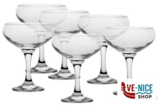 vetro BISTRO - CONFEZIONE 6 COPPE CHAMPAGNE CL.27 44136MI PASABAHCE