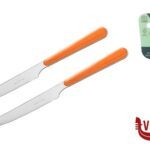 acciaio BISTROT ARANCIO-CV 2 COLTELLI TAVOLA  LD14105O2CT LINEE DESIGN E PRODUCTION SRL