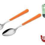 acciaio BISTROT ARANCIO-CAVALLOTTO 2 CUCCHIAI TAVOLA  LD14105O2CU LINEE DESIGN E PRODUCTION SRL