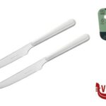 acciaio BISTROT BIANCO-CAVALLOTTO 2 COLTELLI TAVOLA  LD14110W2CT LINEE DESIGN E PRODUCTION SRL