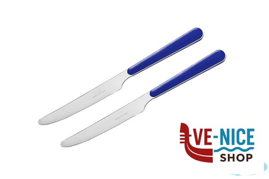 acciaio BISTROT BLU-CAVALLOTTO 2 COLTELLI TAVOLA LD14108B2CT LINEE DESIGN E PRODUCTION SRL - immagine 2