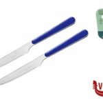 acciaio BISTROT BLU-CAVALLOTTO 2 COLTELLI TAVOLA  LD14108B2CT LINEE DESIGN E PRODUCTION SRL
