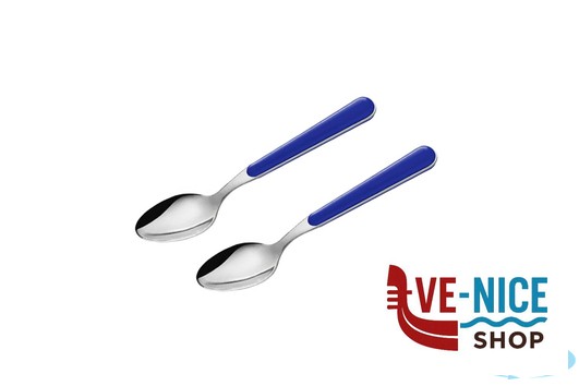 acciaio BISTROT BLU-CAVALLOTTO 2 CUCCHIAINI CAFFE LD14108B2CF LINEE DESIGN E PRODUCTION SRL - immagine 2