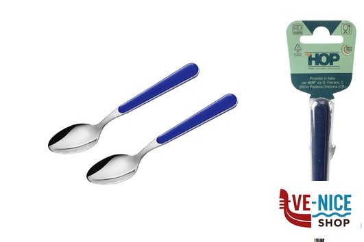 acciaio BISTROT BLU-CAVALLOTTO 2 CUCCHIAINI CAFFE LD14108B2CF LINEE DESIGN E PRODUCTION SRL