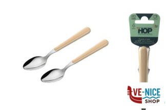 acciaio BISTROT CREMA-CAVALLOTTO 2 CUCCHIAINI CAFFE LD14113C2CF LINEE DESIGN E PRODUCTION SRL