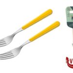 acciaio BISTROT GIALLO-CAVALLOTTO 2 FORCHETTE TAVOLA  LD14106Y2FO LINEE DESIGN E PRODUCTION SRL