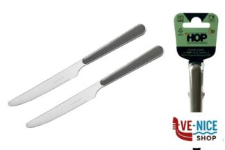 acciaio BISTROT GRIGIO-CAVALLOTTO 2 COLTELLI TAVOLA LD14112LK2CT LINEE DESIGN E PRODUCTION SRL