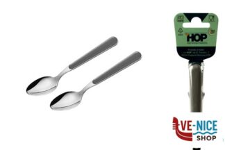 acciaio BISTROT GRIGIO-CAVALLOTTO 2 CUCCHIAINI CAFFE LD14112LK2CF LINEE DESIGN E PRODUCTION SRL