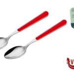 acciaio BISTROT ROSSO-CAVALLOTTO 2 CUCCHIAI TAVOLA  LD14104R2CU LINEE DESIGN E PRODUCTION SRL