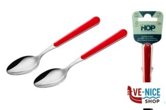 acciaio BISTROT ROSSO-CAVALLOTTO 2 CUCCHIAI TAVOLA  LD14104R2CU LINEE DESIGN E PRODUCTION SRL