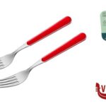 acciaio BISTROT ROSSO-CV 2 FORCHETTE TAVOLA  LD14104R2FO LINEE DESIGN E PRODUCTION SRL