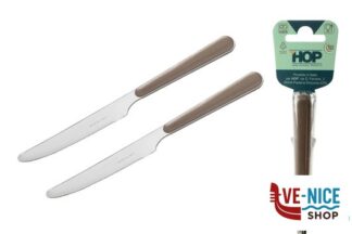 acciaio BISTROT TORTORA-CAVALLOTTO 2 COLTELLI TAVOLA LD14115T2CT LINEE DESIGN E PRODUCTION SRL