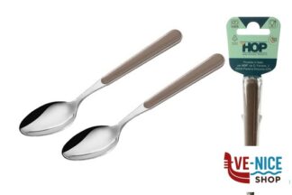 acciaio BISTROT TORTORA-CAVALLOTTO 2 CUCCHIAI TAVOLA LD14115T2CU LINEE DESIGN E PRODUCTION SRL