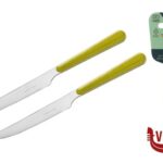 acciaio BISTROT VERDE-CV 2 COLTELLI TAVOLA  LD14107G2CT LINEE DESIGN E PRODUCTION SRL