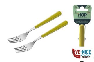 acciaio BISTROT VERDE-CAVALLOTTO 2 FORCHETTE TAVOLA LD14107G2FO LINEE DESIGN E PRODUCTION SRL