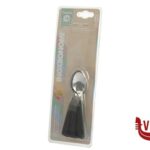 cucchiaini BIVALVA - CONFEZIONE 6 CUCCHIAINI CAFFE MANICO NERO COLTELLERIE INOX BONOMI