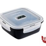 plastica BLACK BOX-CONTENITORE QUADRO CM 15X5,7H CL 76 V1474 ARC INTERNATIONAL FRANCE