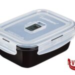 plastica BLACK BOX-CONTENITORE RETTANGOLARE CM 18X13,3X6H CL82 Q8605 ARC INTERNATIONAL FRANCE