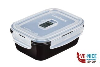 plastica BLACK BOX-CONTENITORE RETTANGOLARE CM 18X13,3X6H CL82 Q8605 ARC INTERNATIONAL FRANCE