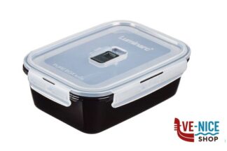 plastica BLACK BOX-CONTENITORE RETTANGOLARE CM.21,6X16,2X7,3H CL122 P3697 ARC INTERNATIONAL FRANCE