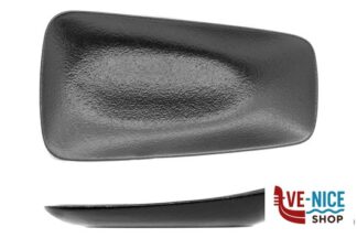 piano BLACK DAZZLE- PIATTO RETTANGOLARE CM 24X13 - ALLUMINA ARIANE FINE PORCELAIN