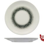 piano BLACK ICE - PIATTO PIANO CM 27 H.2,35 IN PORCELLANA ALLUMINICA KUTAHYA SERAMIK