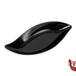 0 BLACK MELAMINA CIOTOLA FOGLIA 36X16X4,8 DALEBROOK SUPPLIES LIMITED