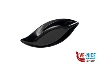 0 BLACK MELAMINA CIOTOLA FOGLIA 36X16X4,8 DALEBROOK SUPPLIES LIMITED