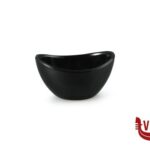 0 BLACK MELAMINA REEF OVALE BOWL 8,2X6,6X4 DALEBROOK SUPPLIES LIMITED