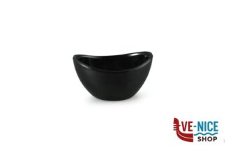 0 BLACK MELAMINA REEF OVALE BOWL 8,2X6,6X4 DALEBROOK SUPPLIES LIMITED