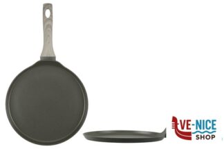 alluminio BLACKFIRE-PADELLA CREPES CM.28 ANTIADERENTE ANCHE PER INDUZIONE IMPORT COTTURA
