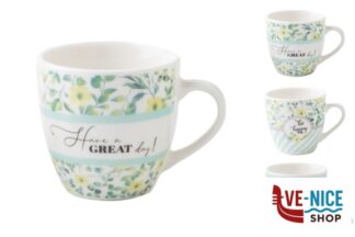 porcellana BLOOM-TAZZA CAFFE SENZA PIATTO CL.9 DECORI ASSORTITI XST005 IMPORT TAVOLA