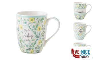 porcellana BLOOM-TAZZA MUG CL.36 DECORI ASSORTITI B09 IMPORT TAVOLA