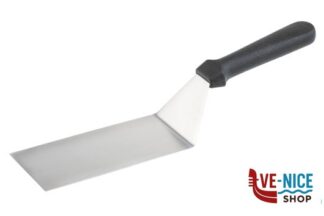 0 BLUE-SPATOLA RETTANGOLARE FLESSIBILE CM.20X7,5 LUNGHEZZA TOT. CM.33 LAMA IN ACCIAIO INOX, MANICO POLIPROPILENE NERO ANTISCIVOLO 88941 APS ASSHEUER POTT GMBH E CO KG