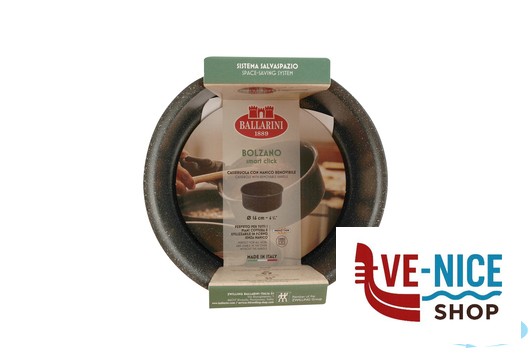 casseruole BOLZANO - CASSERUOLA CM16 ANTIADERENTE INDUZIONE SENZA MANICO BALLARINI PAOLO - immagine 5