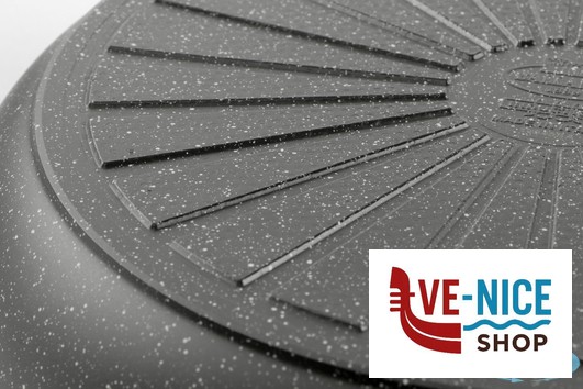 padelle/wok BOLZANO - PADELLA CM 28 ANTIADERENTE INDUZIONE SENZA MANICO BALLARINI PAOLO - immagine 3